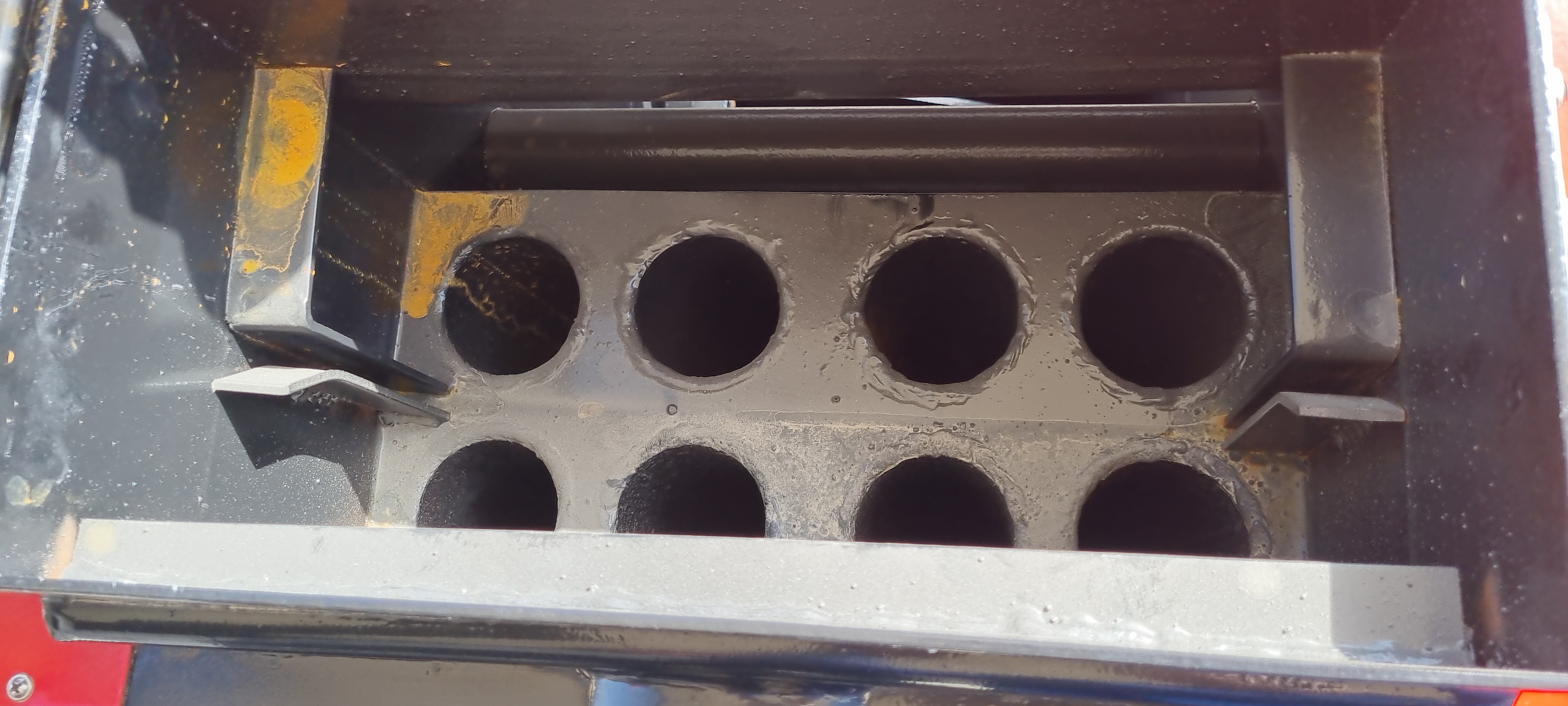 Internal structure of the boiler